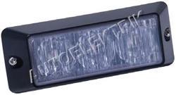 Výstražné světlo - 3 LED ORANŽOVÉ